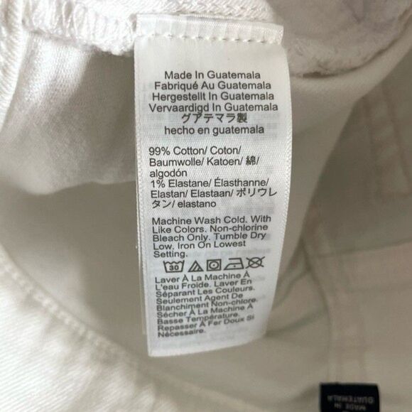 J. Crew Women's White Bootcut Jeans In All Day Stretch Size 28 - Picture 9 of 12